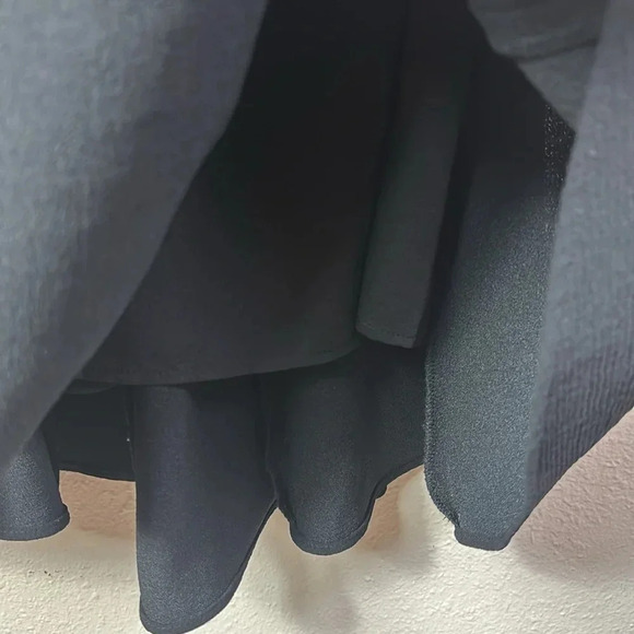 NWT BCBG MAXAZRIA “Silvia” Sleeveless Peplum Black Elegant Maxi Dress Sz 0 - Picture 8 of 16